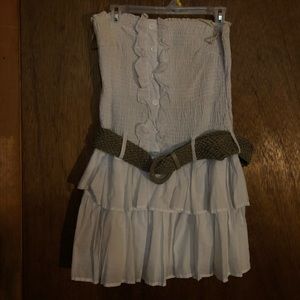 Cute little white dress.                      #26